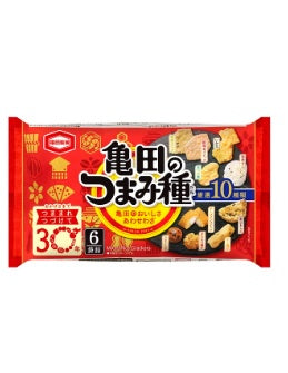 亀田製菓 つまみ種 6袋詰