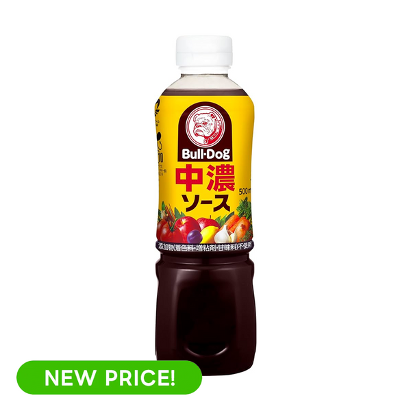 ブルドックソース ブルドック 中濃ソース 500ml – T.K.Trading