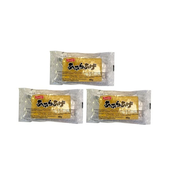 3パックセット Shirakiku あぶらあげ 3枚入 48g×3 – T.K.Trading