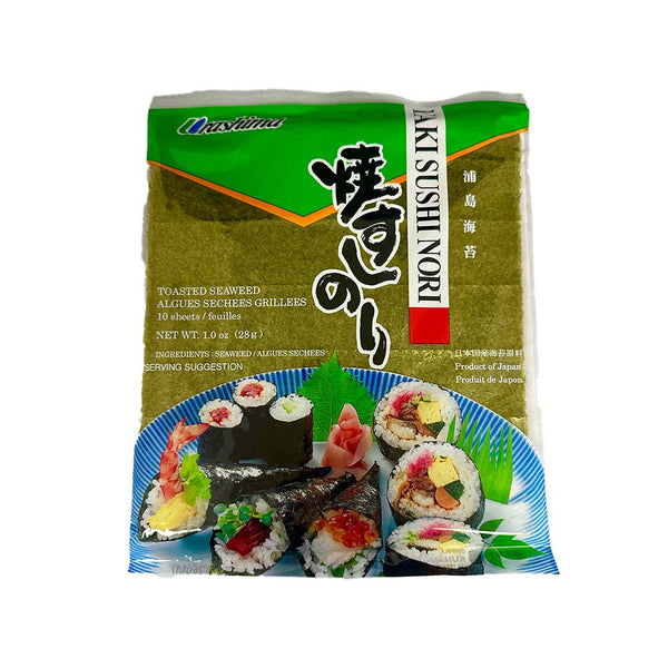 浦島海苔 焼すしのり 10枚入 – T.K.Trading