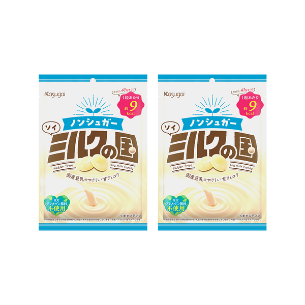 2パックセット春日井 ノンシュガー ソイミルクの国 75g x 2 – T.K.Trading