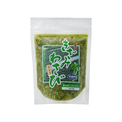 賞味期限8月1日 *金印 刻みわさび 醤油味 250g – T.K.Trading