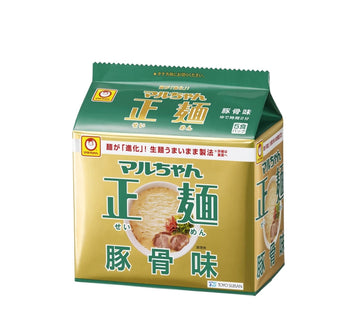 マルちゃん正麺 『5食パック』 豚骨味 89g x 5