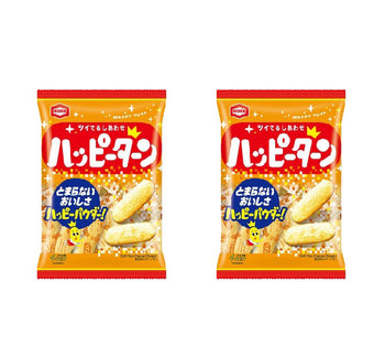<font color="#FF0000">2パックセット</font><br>亀田製菓 ハッピーターン 96g x2