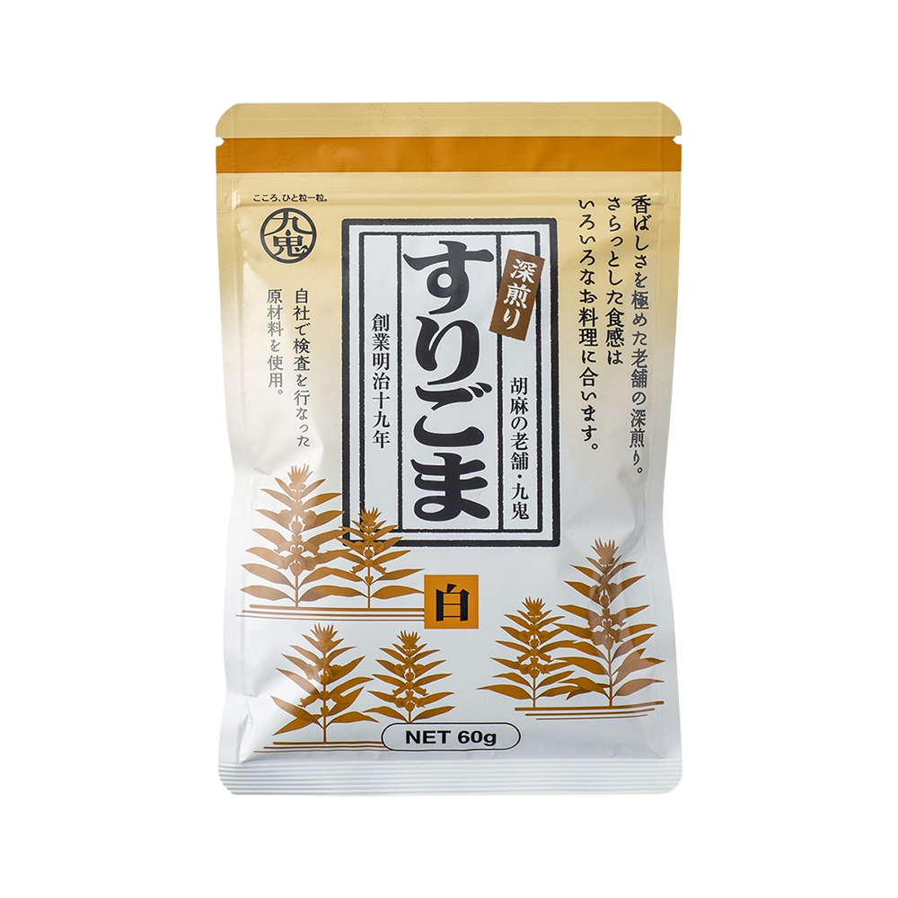 九鬼 深煎りすりごま 白 65g