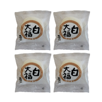 *<font color="#FF0000">4パックセット</font><br>山本屋 白大福 1個 x4