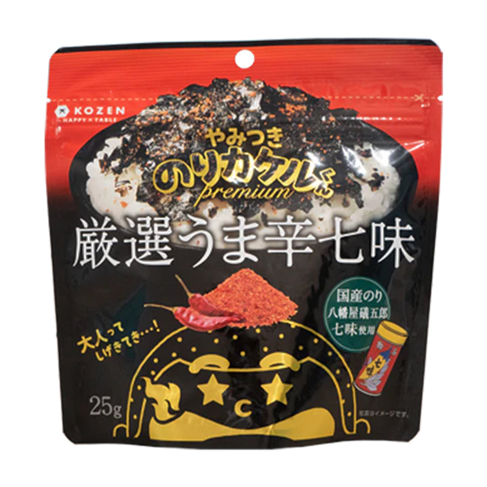 Kozen のりカケルくんpremium 厳選うま辛七味 25g