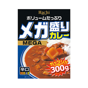 Hachi メガ盛りカレー 辛口 300g