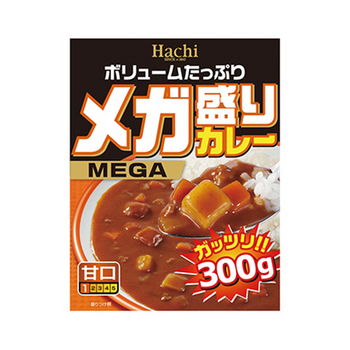 Hachi メガ盛りカレー 甘口 300g