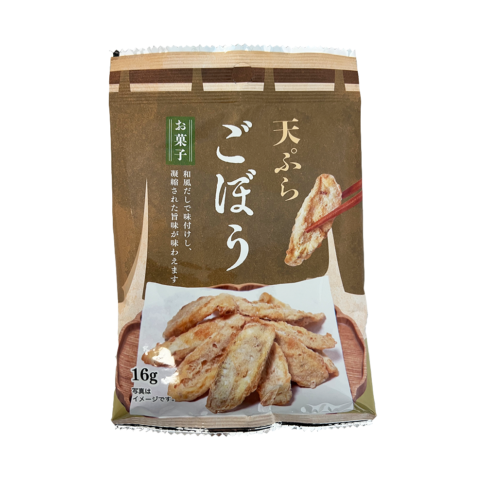 タクマ食品 天ぷら ごぼう 16g