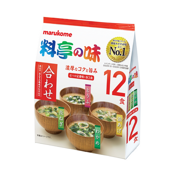 マルコメ 料亭の味 合わせみそ 18g x 12食入