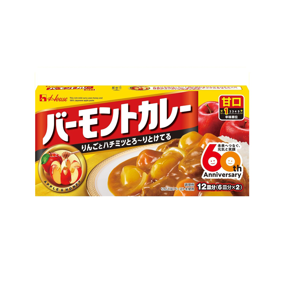 ハウス バーモントカレー 甘口 230g