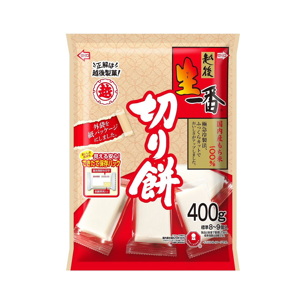 越後製菓 生一番 切り餅 400g
