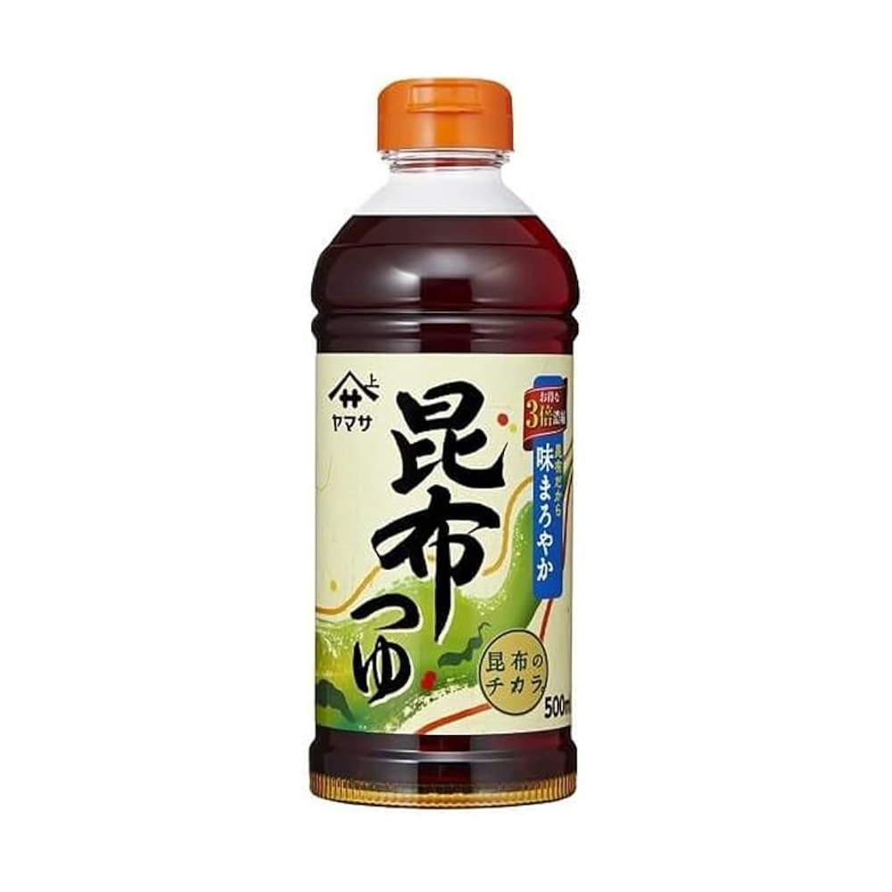 ヤマサ 昆布つゆ 3倍濃縮 500ml