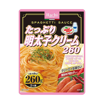 Hachi たっぷり明太子クリーム 260g