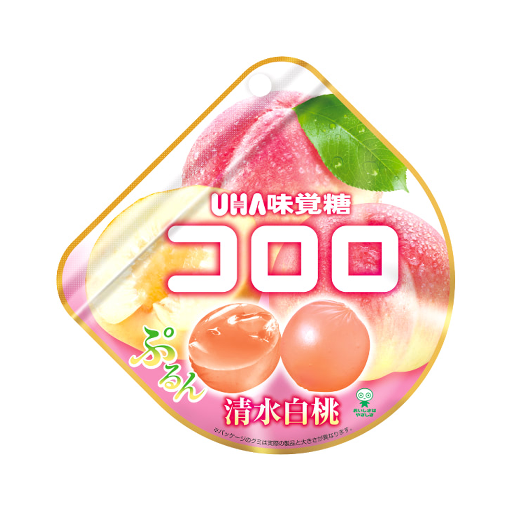 UHA味覚糖 コロロ グミ 清水白桃 40g