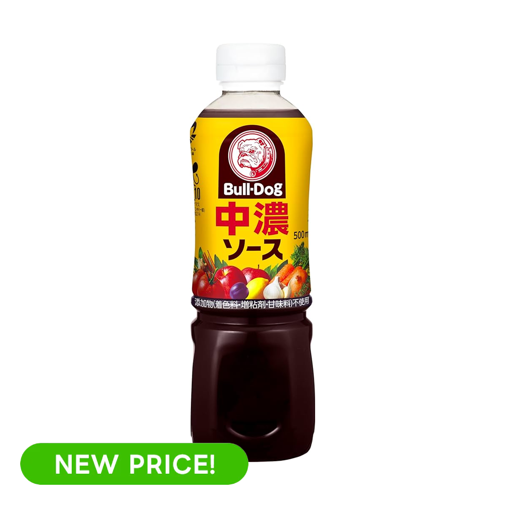 ブルドック 中濃ソース 500ml