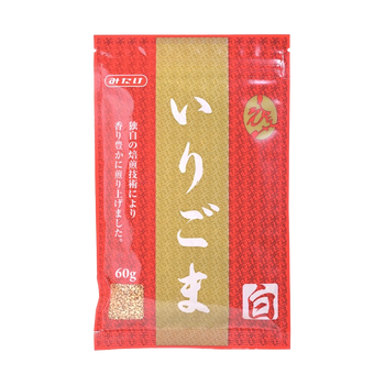 <font color="#FF0000">賞味期限9月1日</font><br>みたけ いりごま 白 55g