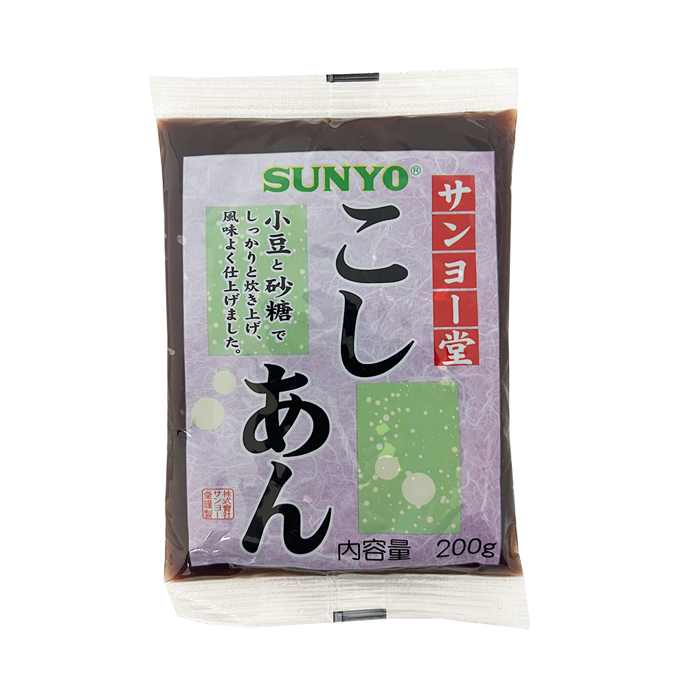 Sanyodo smooth bean paste 200g