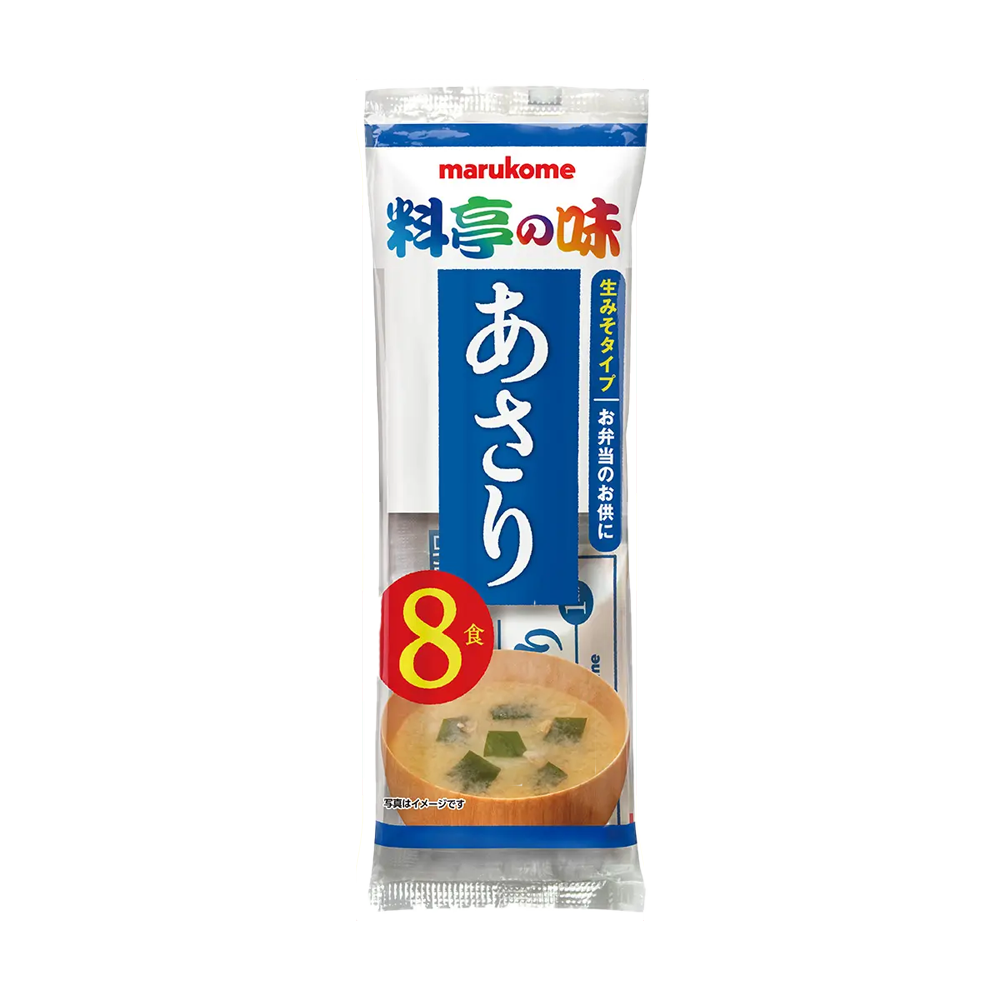 <font color="#FF0000"> 賞味期限5月5日</font><br> マルコメ 料亭の味 生みそタイプ あさり 8食入
