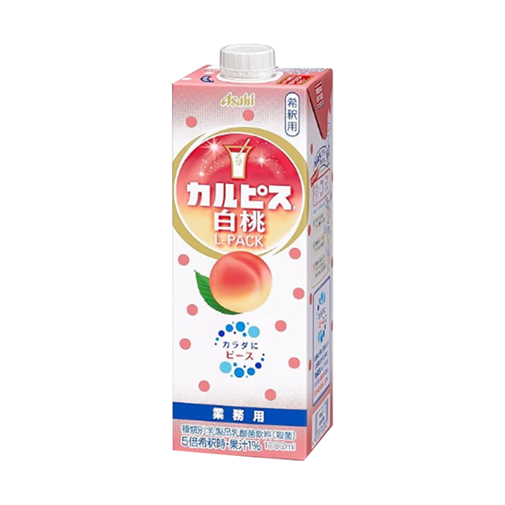 Asahi カルピス L-PACK 白桃希釈用 1000ml