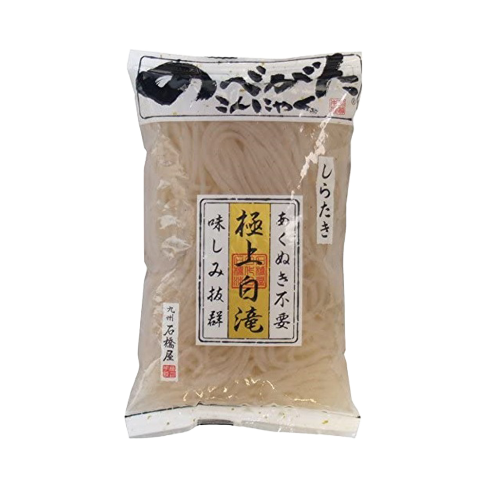 石橋屋 のべがたこんにゃく 極上白滝 150g