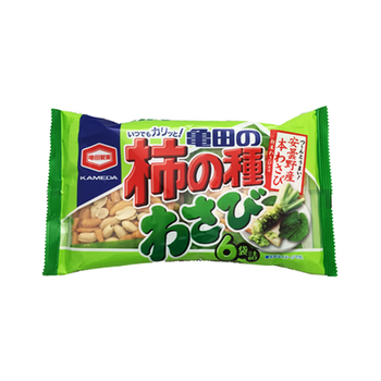 亀田製菓 わさび柿の種 6袋入