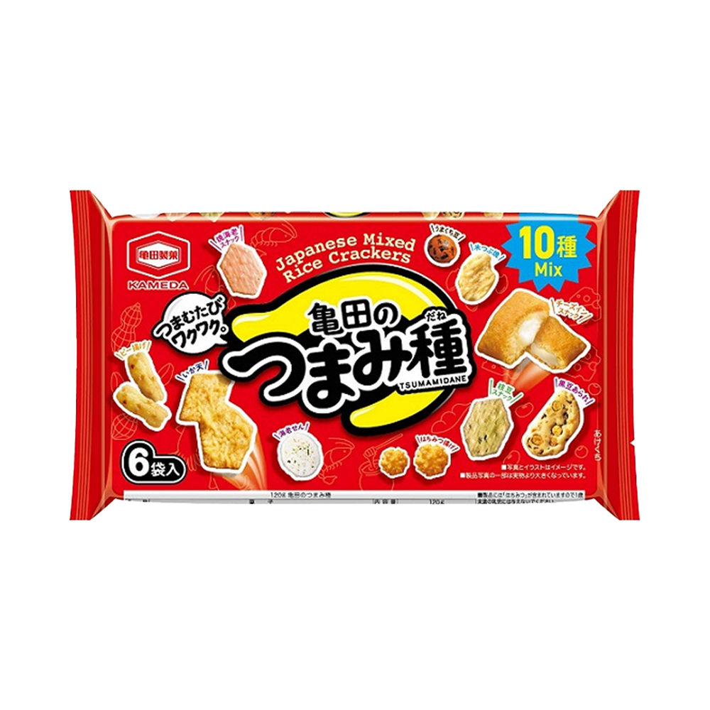 亀田製菓 つまみ種 6袋詰