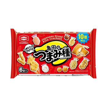 亀田製菓 つまみ種 6袋詰