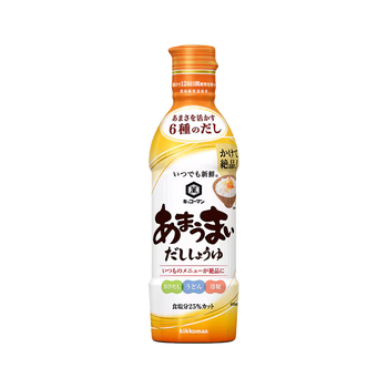 キッコーマン いつでも新鮮 あまうまいだししょうゆ 450ml