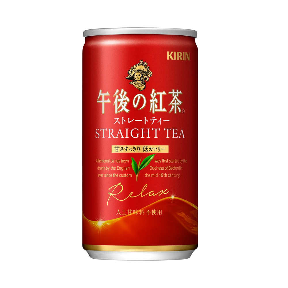 キリン 午後の紅茶 ストレートティー185g 缶
