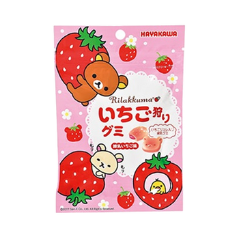 早川製菓 いちご狩りグミ 練乳いちご味 50g
