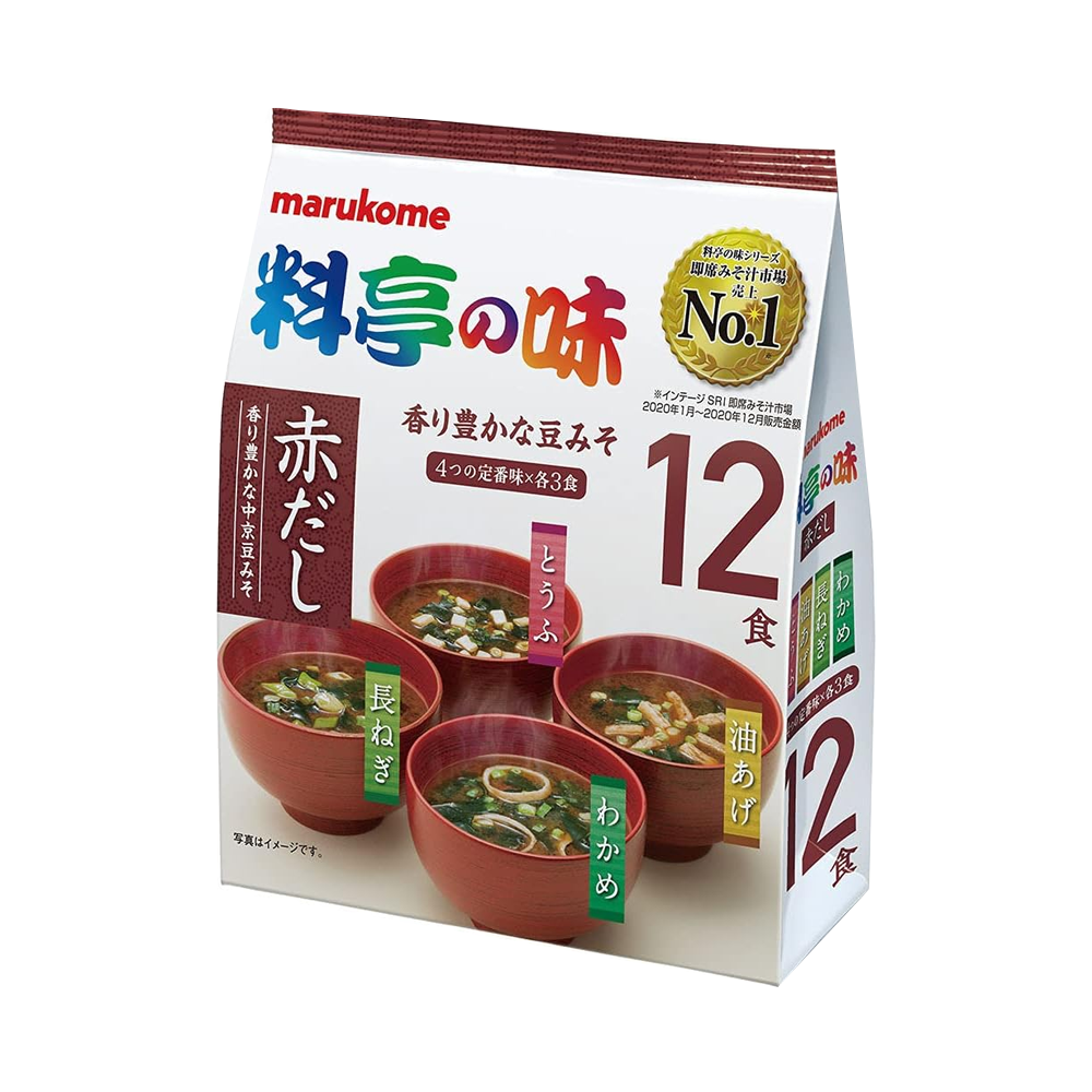 マルコメ 料亭の味 赤だし12食入