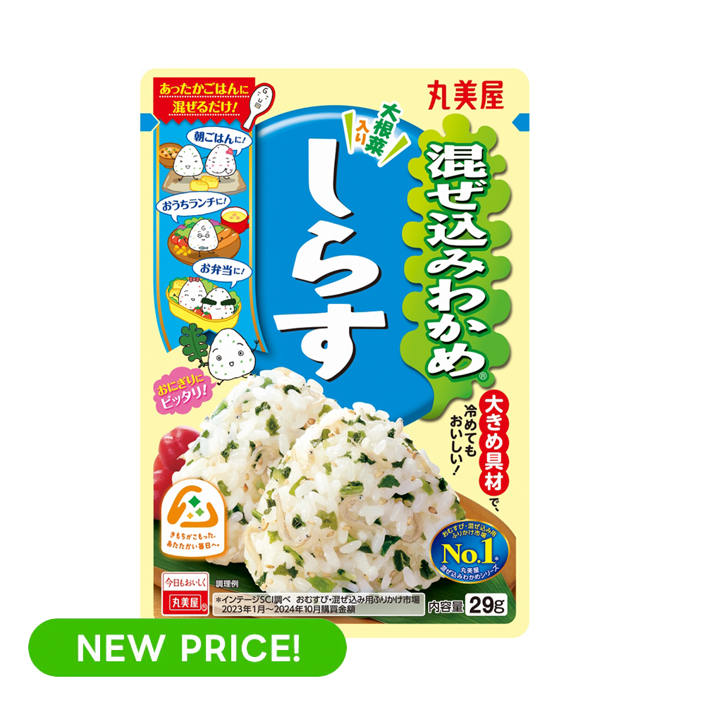 丸美屋 混ぜ込みわかめ しらす 29g