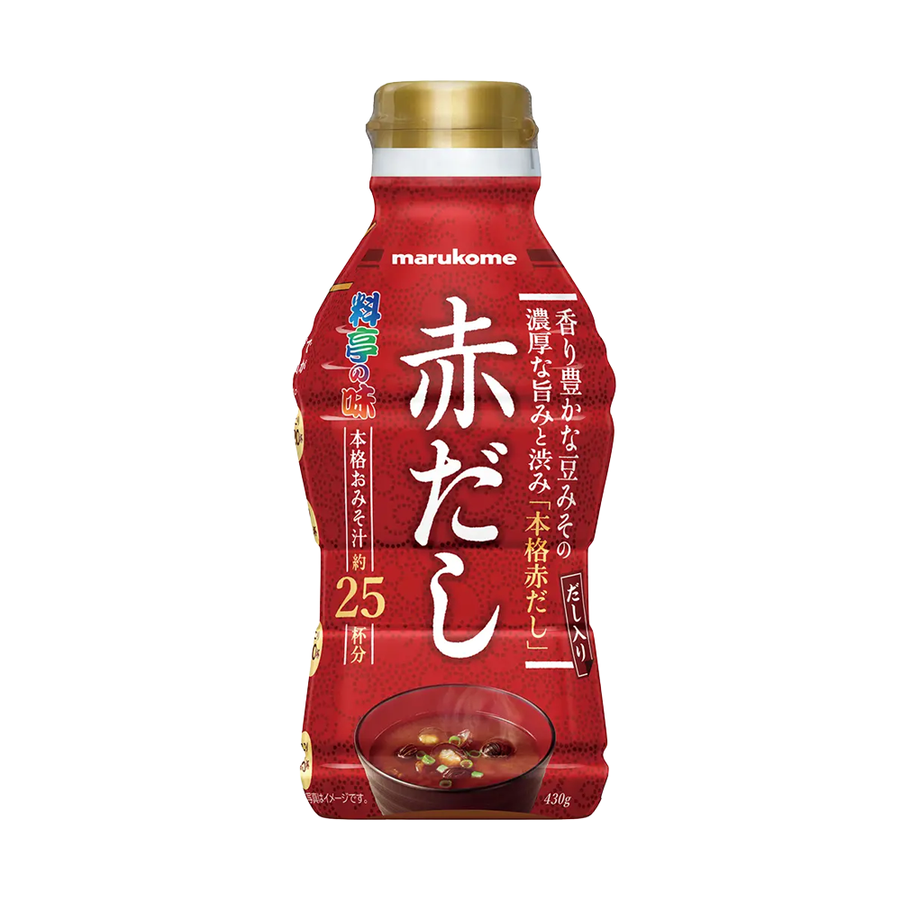 マルコメ 料亭の味 液みそ 赤だし 430g