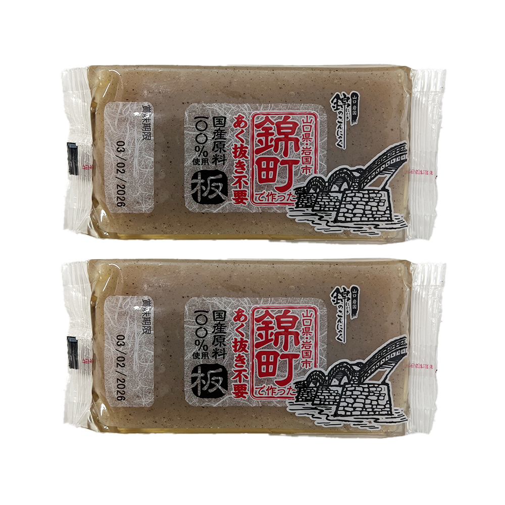 <font color="#FF0000">2パックセット</font><br>錦 板こんにゃく 200g×2