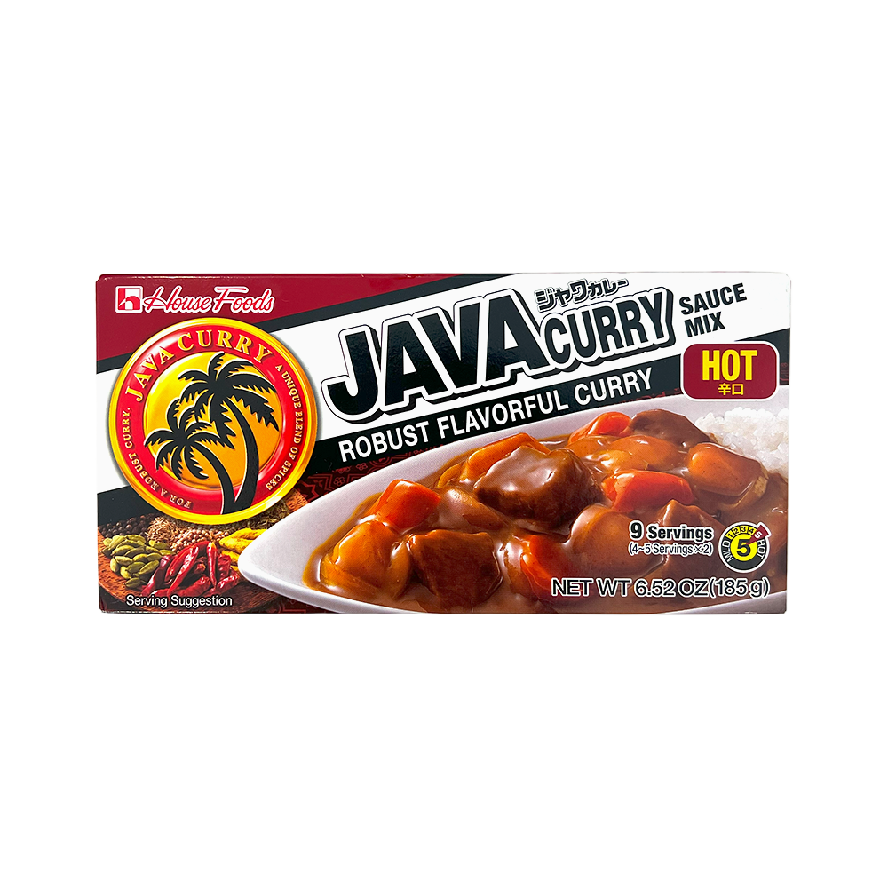 ハウス ジャワカレー 辛口 185g