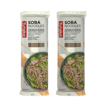 <font color="#FF0000">2 Pack Set</font><br> Yutaka Soba 250g x 2