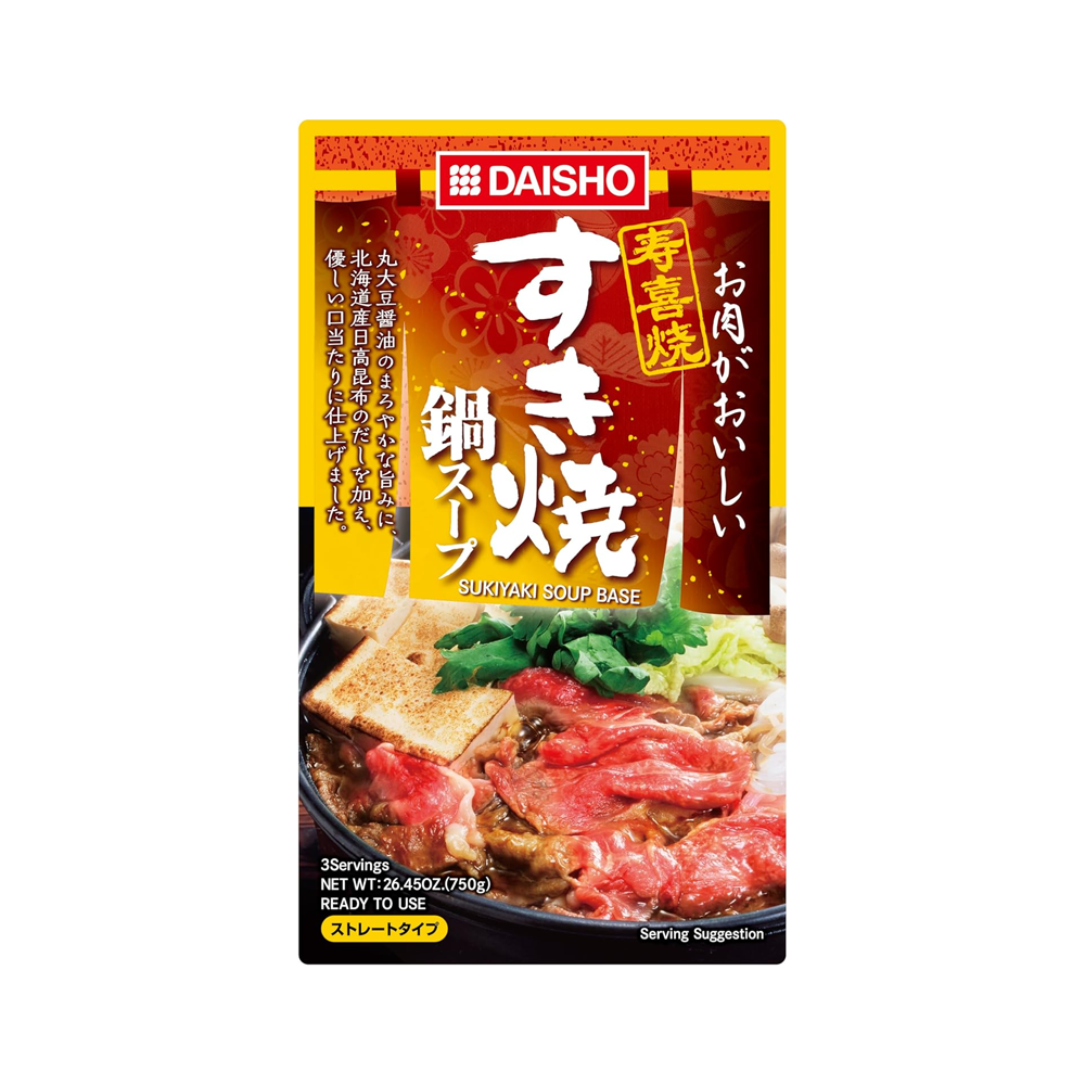 <font color="#FF0000"> 賞味期限7月7日</font><br>ダイショー すき焼鍋スープ 750g
