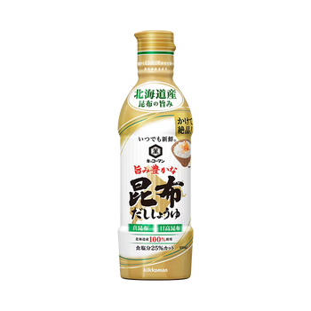 Kikkoman Always Fresh, Delicious Konbu Soy Sauce 450ml