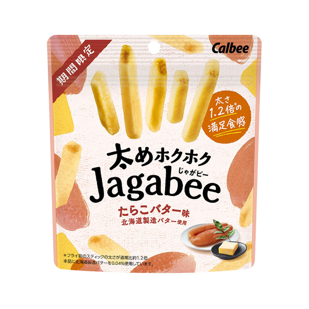 カルビー じゃがビー太めホクホク たらこバター 35g