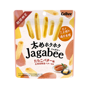 カルビー じゃがビー太めホクホク たらこバター 35g
