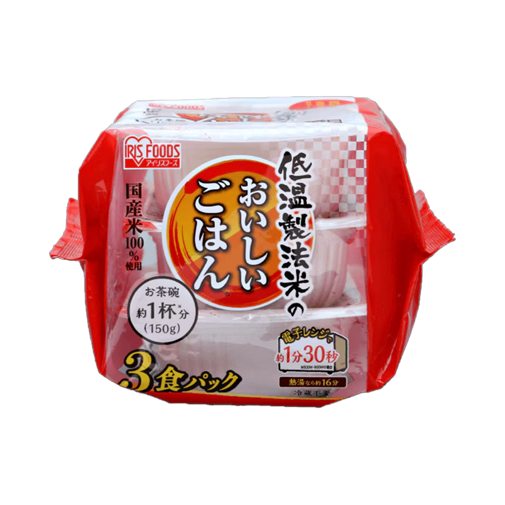アイリスオーヤマ 低温製法のおいしいごはん 180g×10食