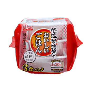 アイリスオーヤマ 低温製法のおいしいごはん 180g×10食