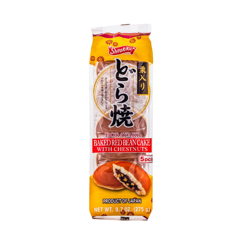 Shirakiku 栗入りどら焼 275g