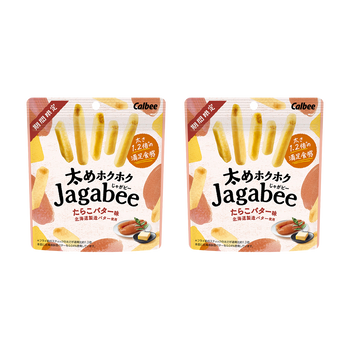 Calbee Jagabee Thick and Fluffy Cod Roe Butter 35g