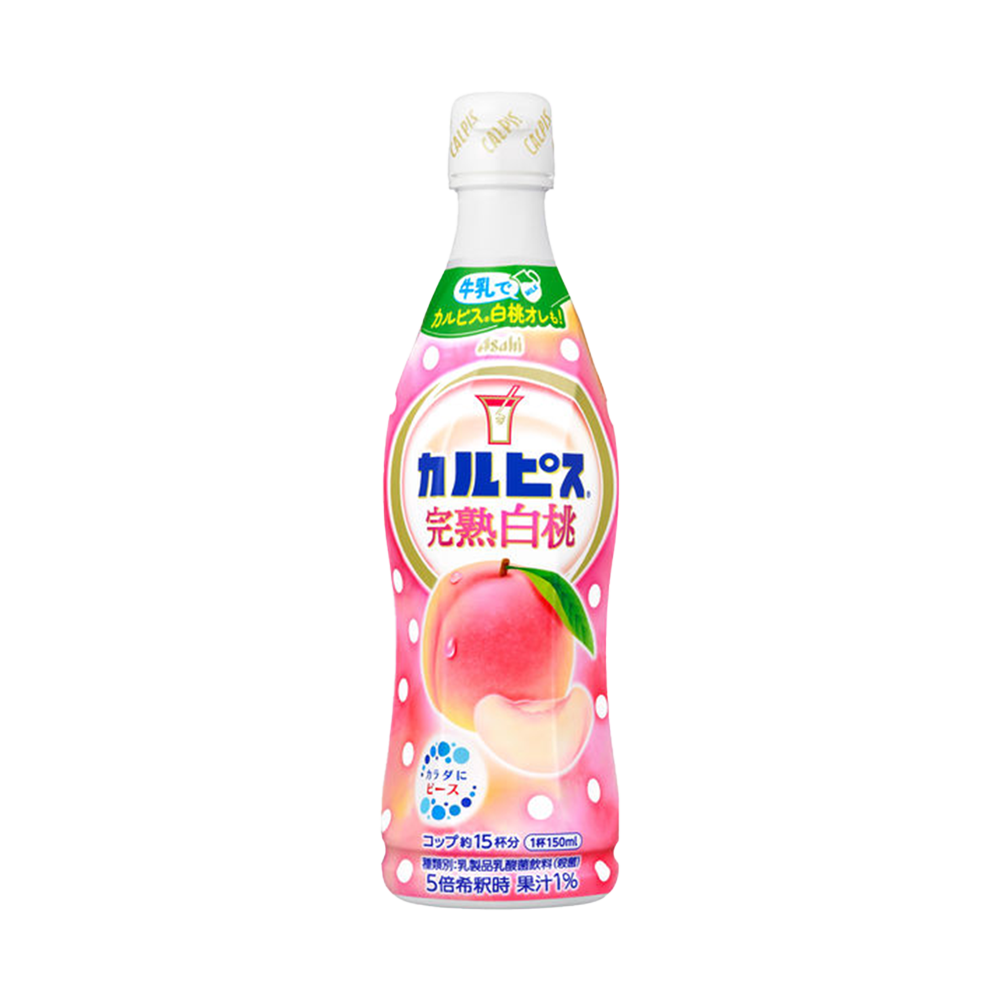 アサヒ カルピス 完熟白桃  希釈用  470ml