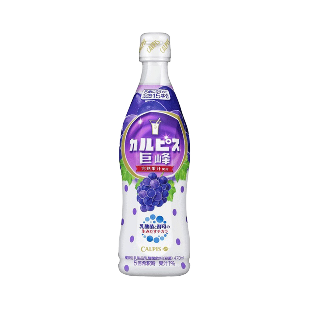 アサヒ カルピス 完熟巨峰  希釈用  470ml