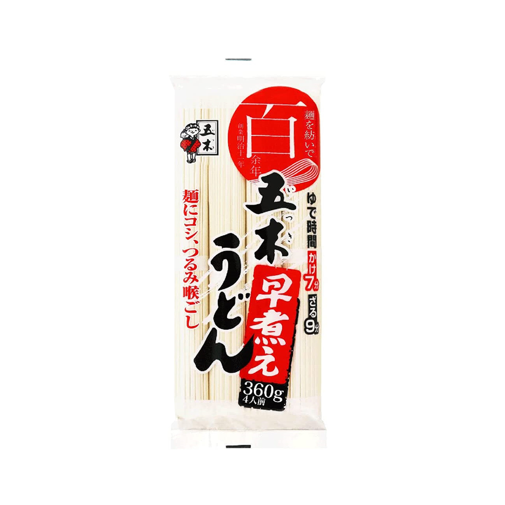 五木 早煮え うどん 360g – T.K.Trading