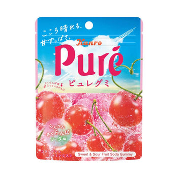 カンロ ピュレグミ らんらんさくらんぼソーダ味 52g